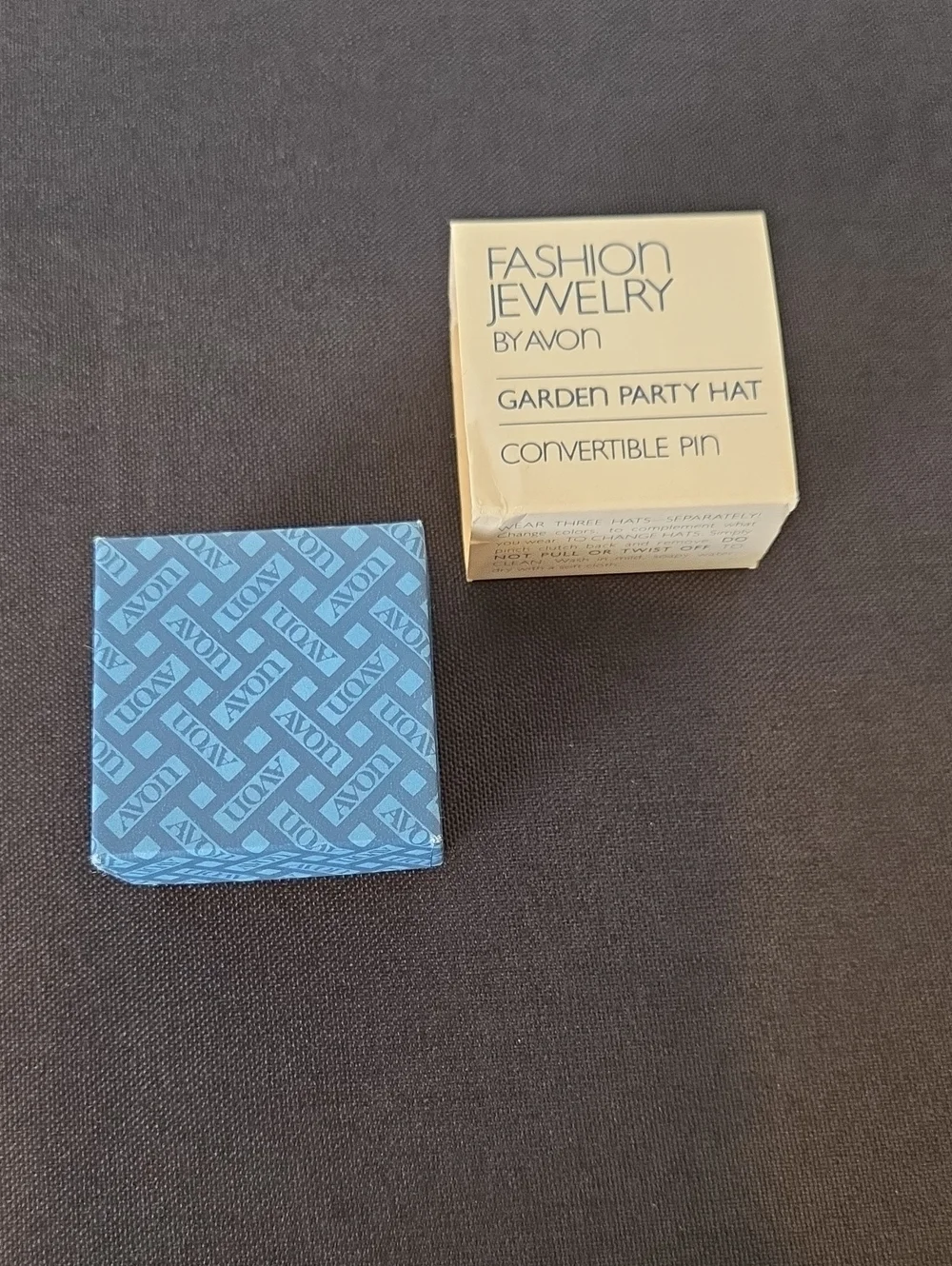 Avon 80s Fashion Jewelry Garden Party Hat Pin